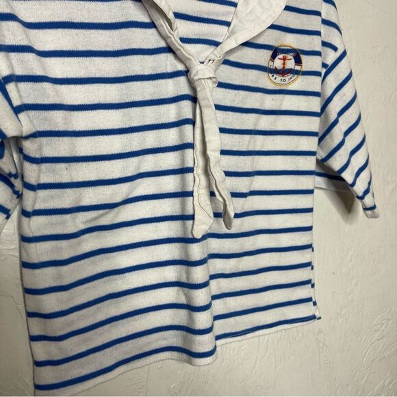 Vintage Style Up Sailor Top Size Medium - Picture 4 of 8
